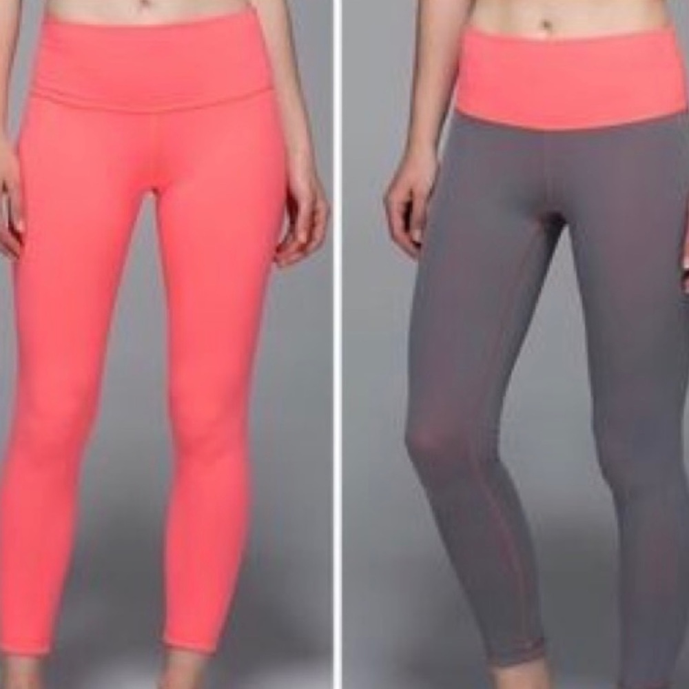 Lululemon High Times Reversible Pants. Size 2